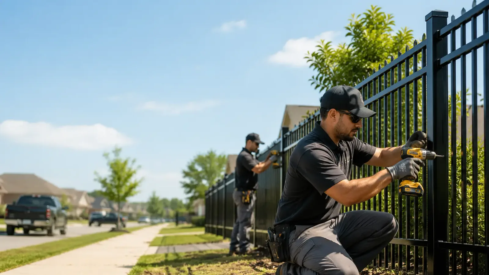 Metal Fence Installation in Grafton, IL